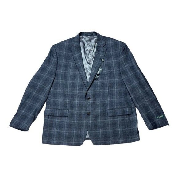 Lauren Ralph Lauren Mens Two Button Sport Coat 48R